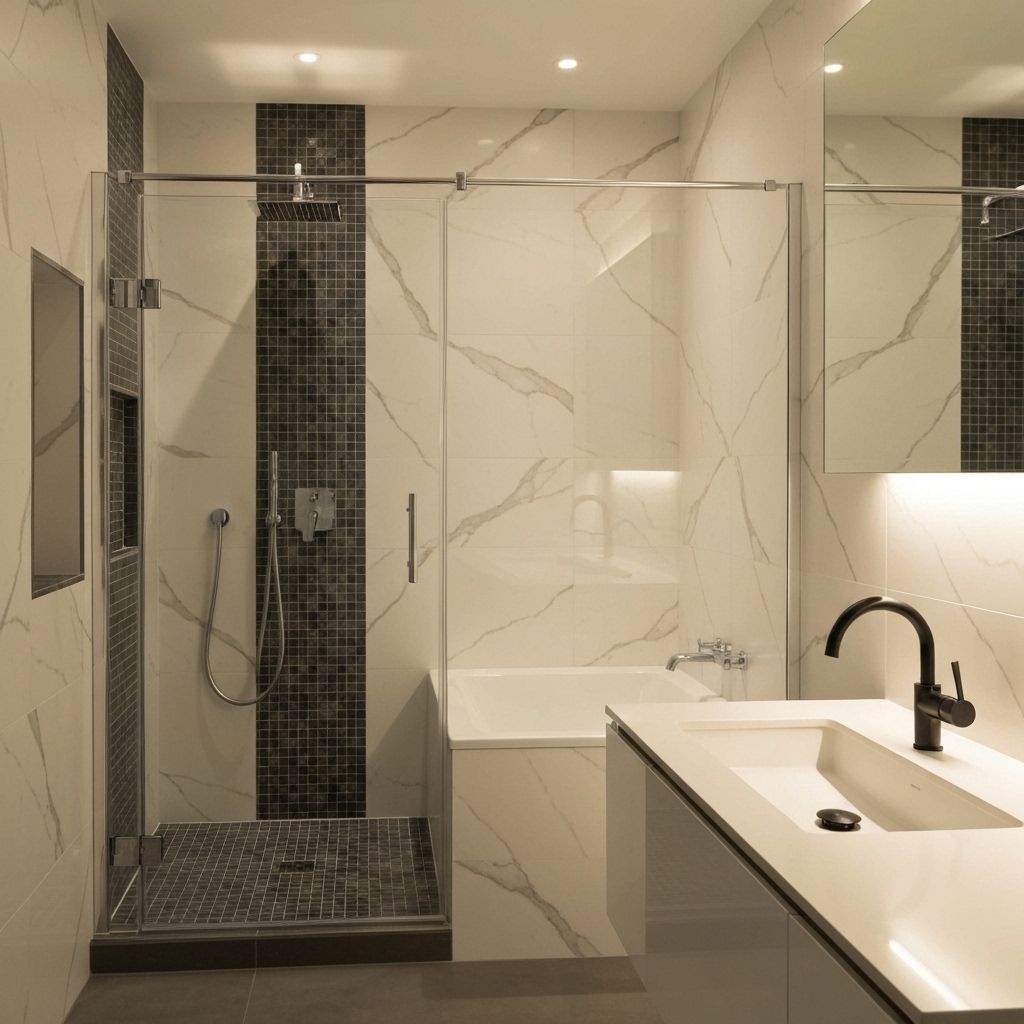 Professional bathroom installation in Southampton showing modern bathroom design